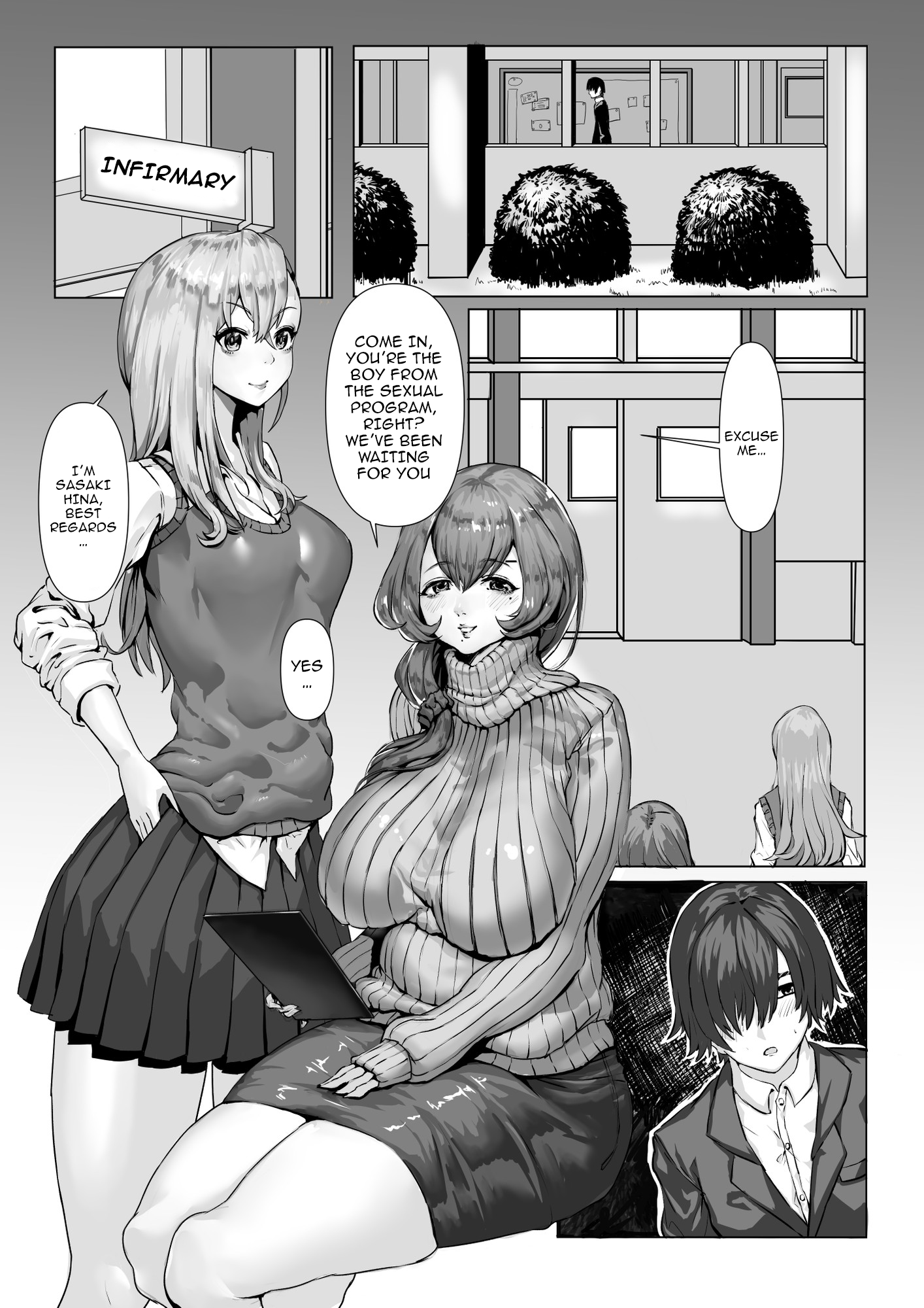 Hentai Manga Comic-Exemplary Student Sexual Program-Read-2